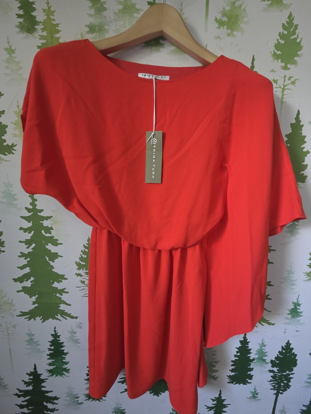 Trina Turk Maison Cascading Mini Dress